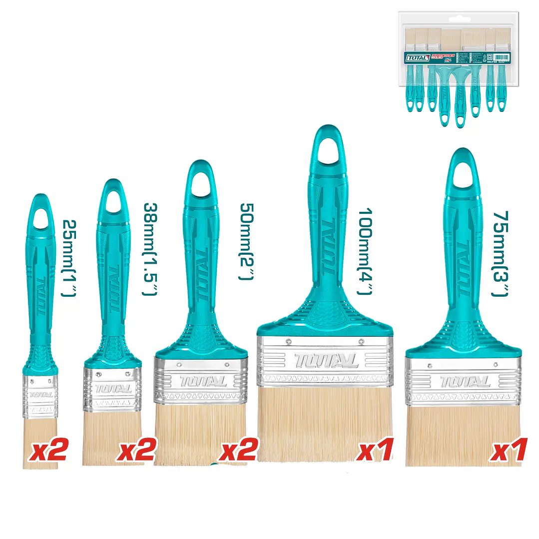 JGO DE BROCHAS POR 8PCS TOTAL 1