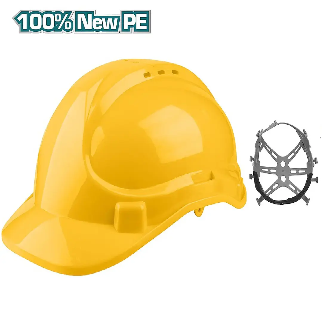 CASCO DE SEGURIDAD AMARILLO 330G TOTAL 1