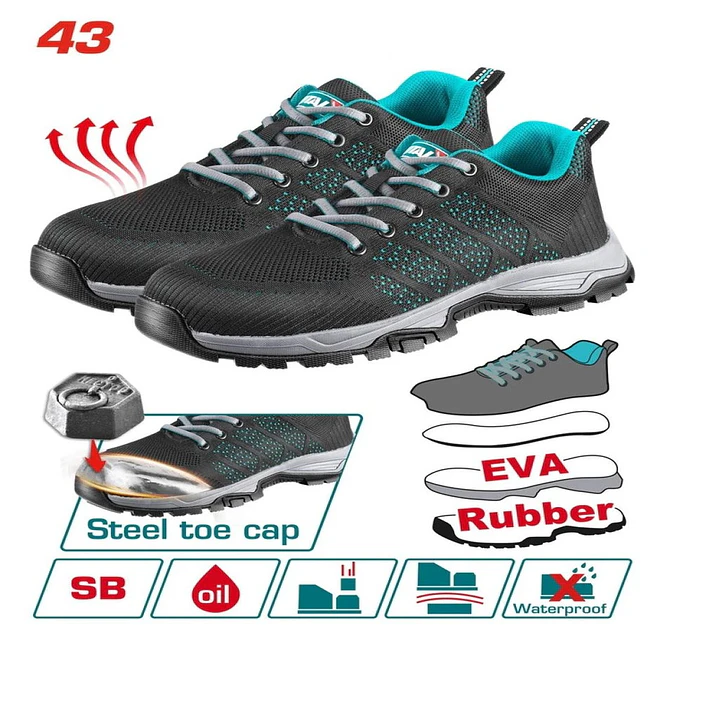 ZAPATO DE SEGURIDAD T 43 TOTAL 1