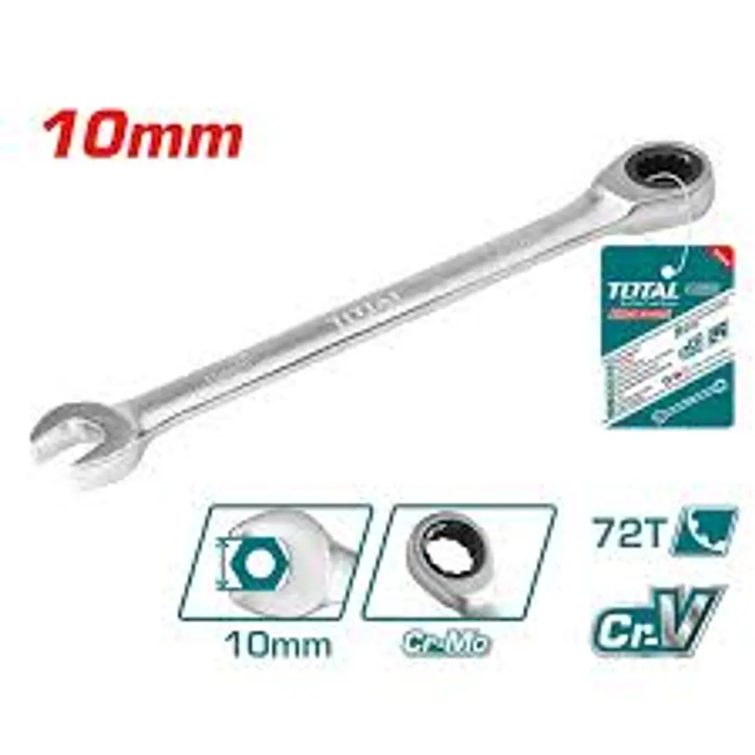 LLAVE PUNTA CORONA CON CHICHARRA 10MM TOTAL 1