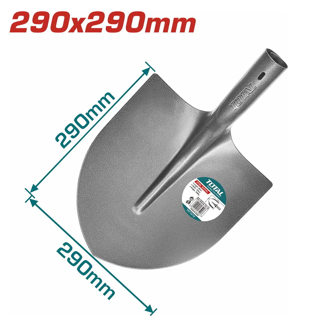 PALA PUNTA HUEVO  SIN MANGO 290MM TOTAL 1