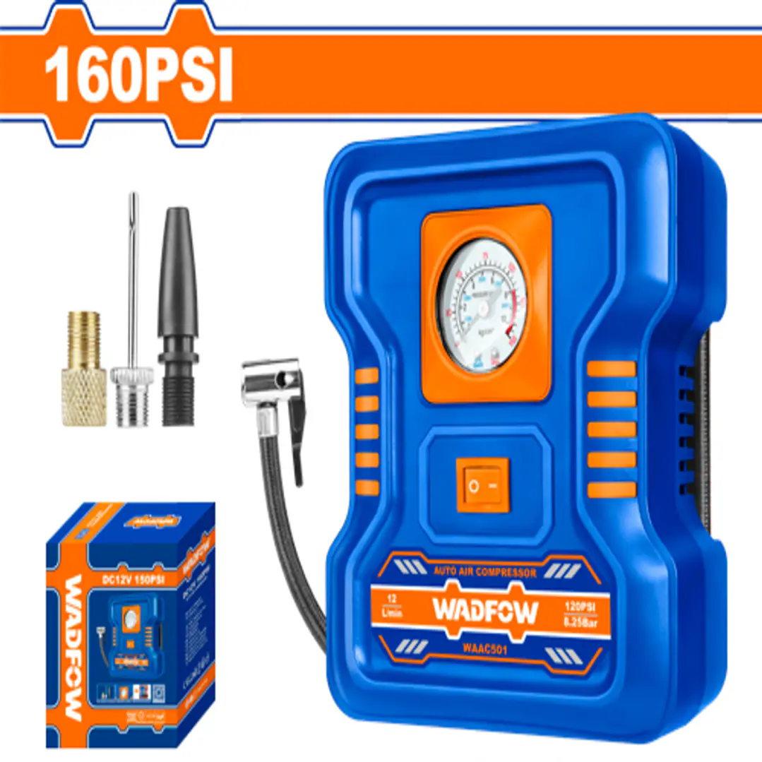 INFLADOR DE NEUMATICO 11 BAR 12V WADFOW 1