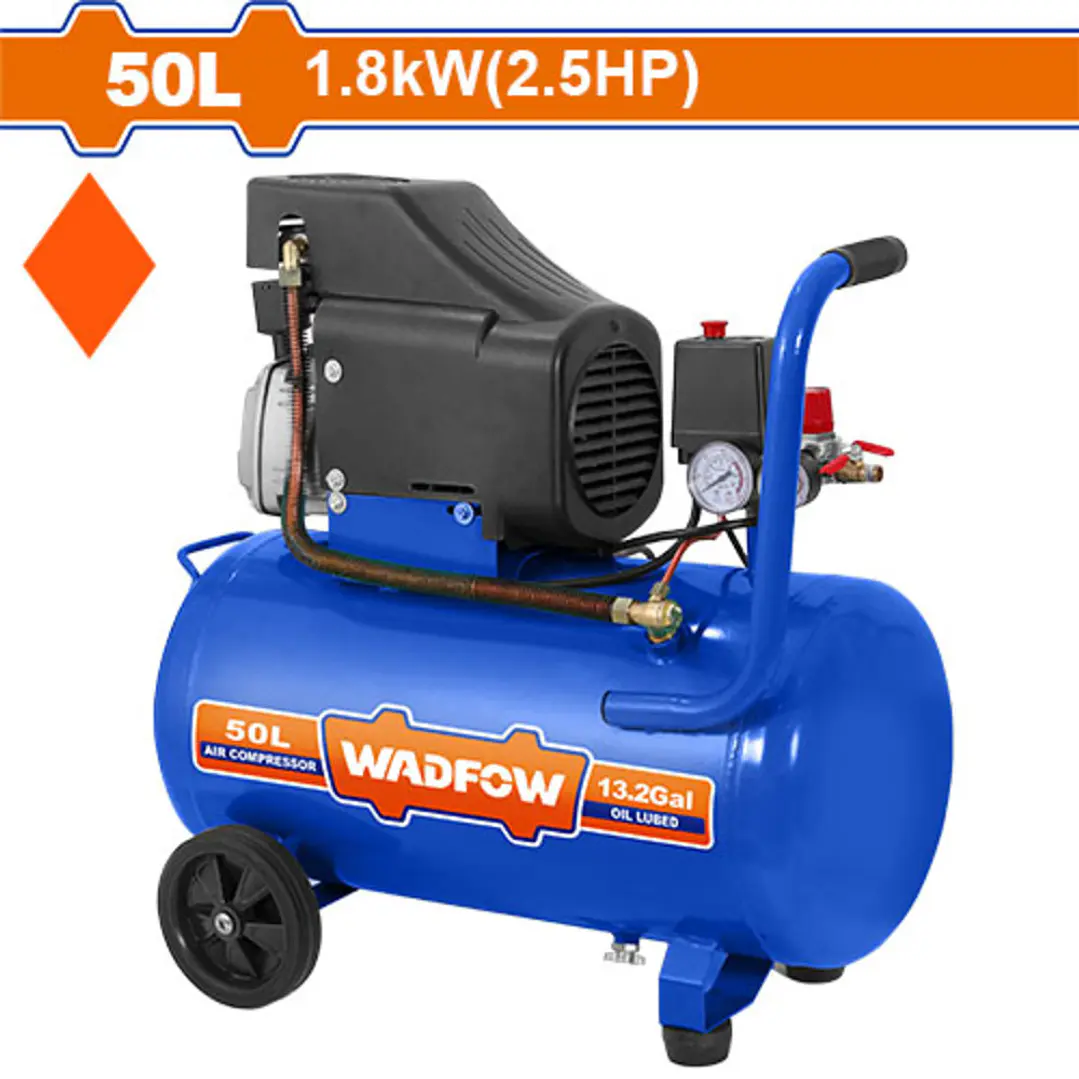 COMPRESOR DE AIRE 1800W 50L WADOW 1