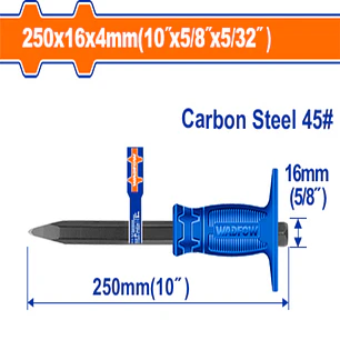 CINCEL ACERO PUNTA 250MM WADFOW