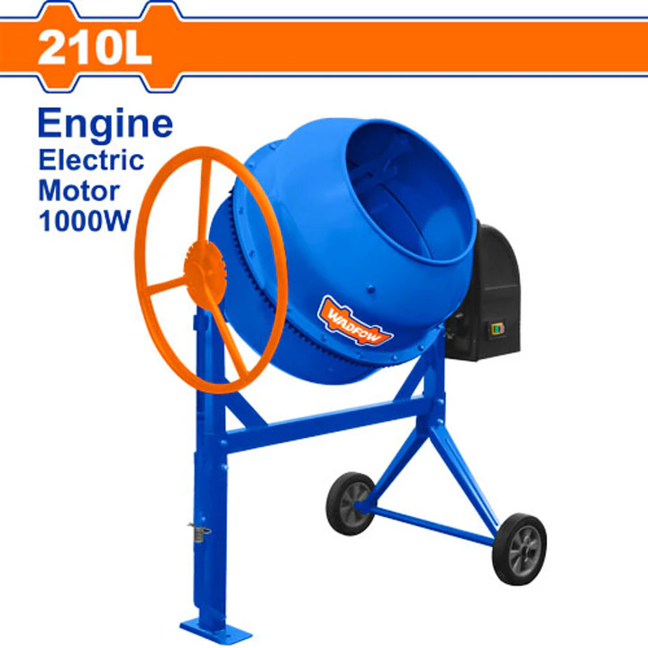 MEZCADORA DE CONCRETO ELECTRICA 1000W 250L WADFLOW 1