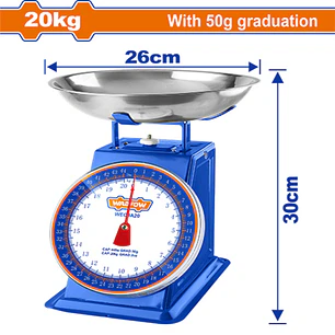 BALANZA 20KG MANUAL WADFOW