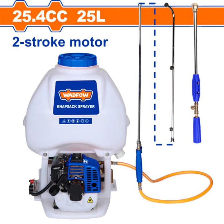 MOCHILA FUMIGADORA 25L A GASOLINA WADFOW  1