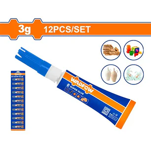 SUPER PEGAMENTO 3G 12PCS WADFOW