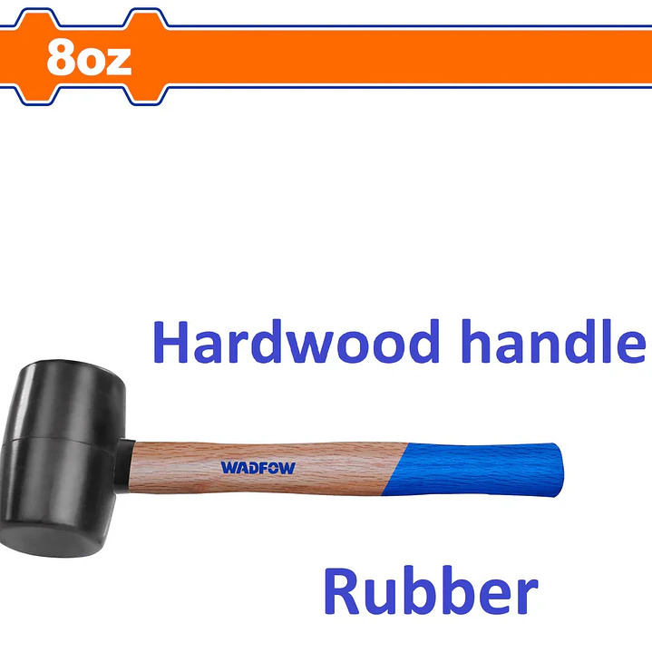 MAZO DE GOMA 8 OZ WADFOW 1
