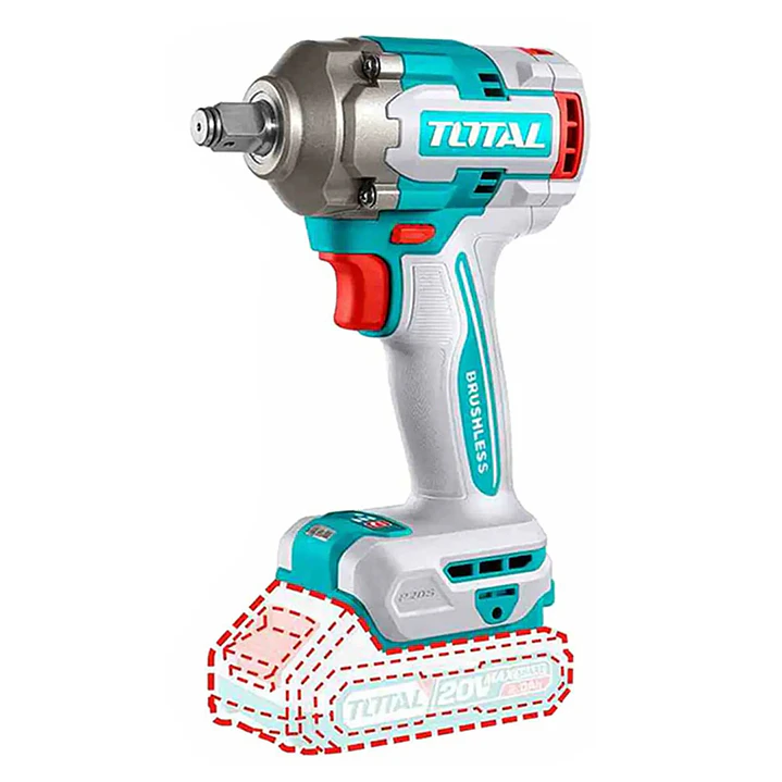 LLAVE DE IMPACTO INALÁMB 1/2