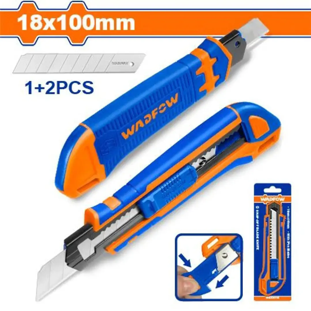 CUCHILLO CARTONERO CK75 18X100MM WADFOW 1