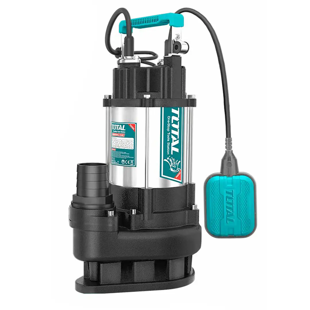BOMBA SUMERGIBLE 750W 1HP AGUA RESIDUALES TOTAL 1