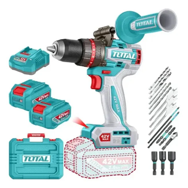 TALADRO INAL.DE IMPACTO 13MM 42V 99NM TOTAL 1