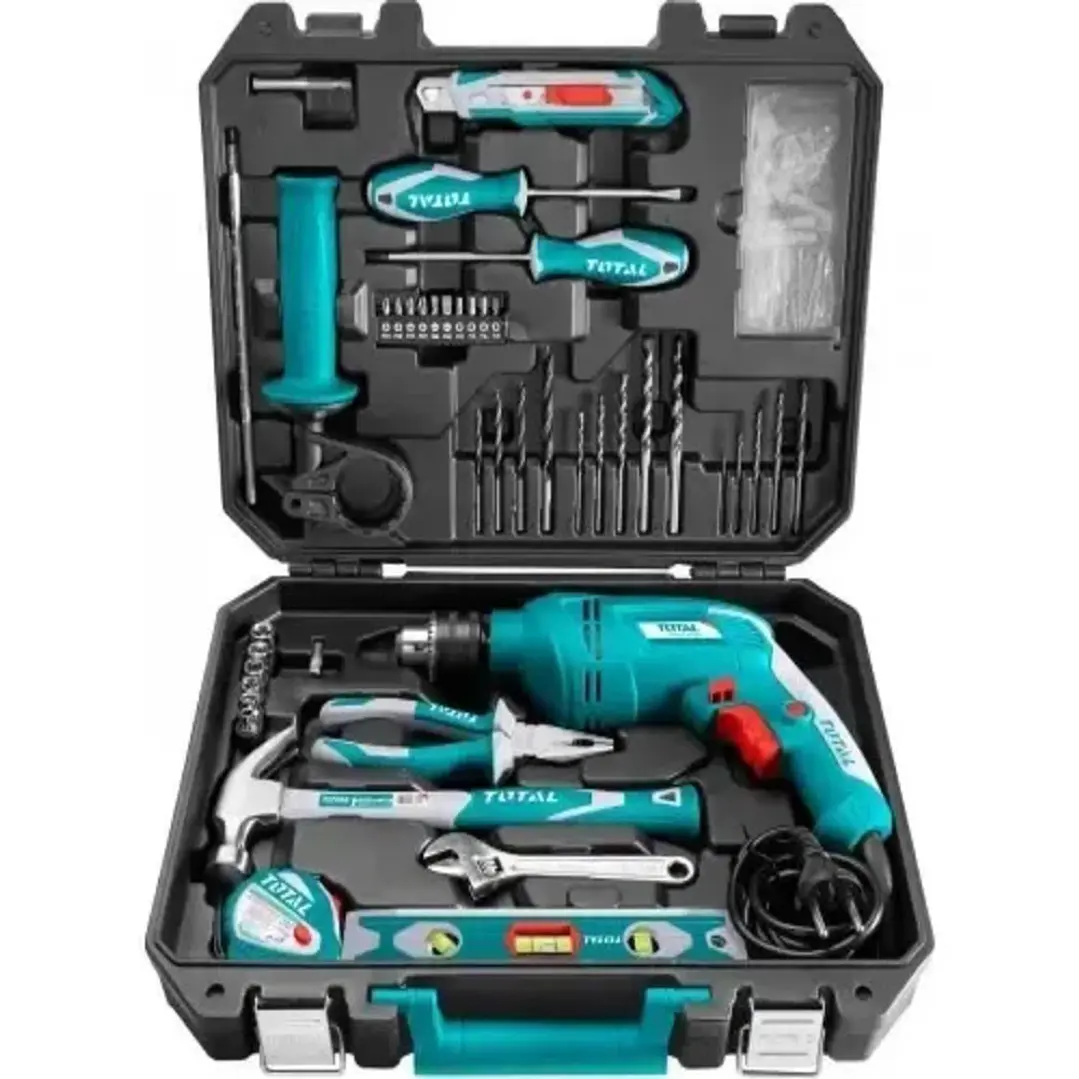 SET DE HERRAMIENTAS CON TALADRO 101PCS TOTAL 1