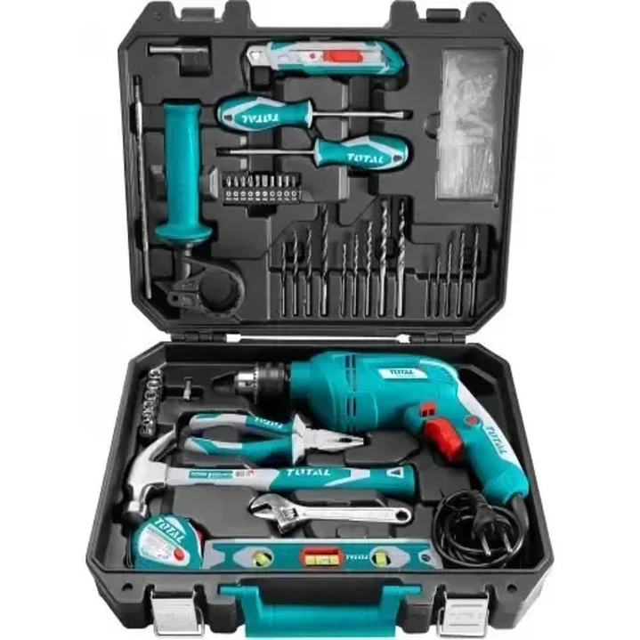 SET DE HERRAMIENTAS CON TALADRO 101PCS TOTAL 1