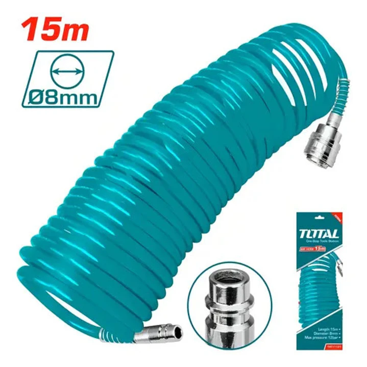 MANGUERA DE AIRE 15MT PARA COMPRESOR TOTAL 1