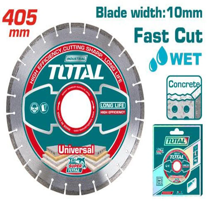 DISCO DIAMANTADO 405MM PARA CORTAR CONCRETO TOTAL 1