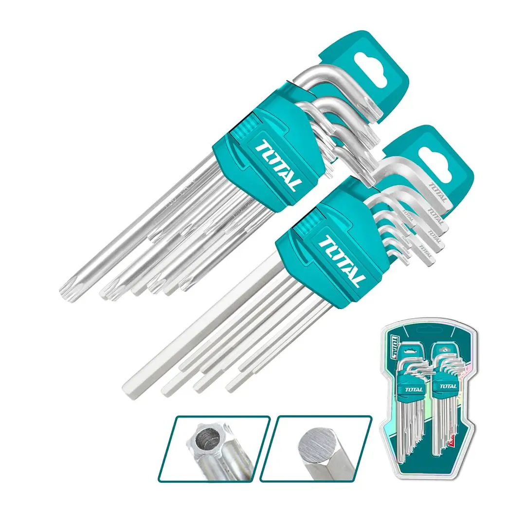 JGO LLAVE ALLEN Y TORX 18PCS TOTAL 1
