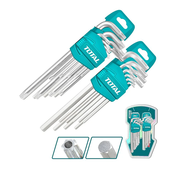 JGO LLAVE ALLEN Y TORX 18PCS TOTAL 1