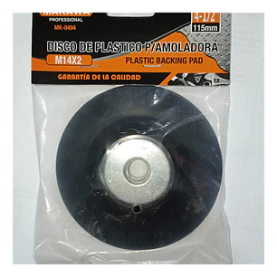 DISCO PLASTICO 4.5 PARA AMOLADORA MAKAWA