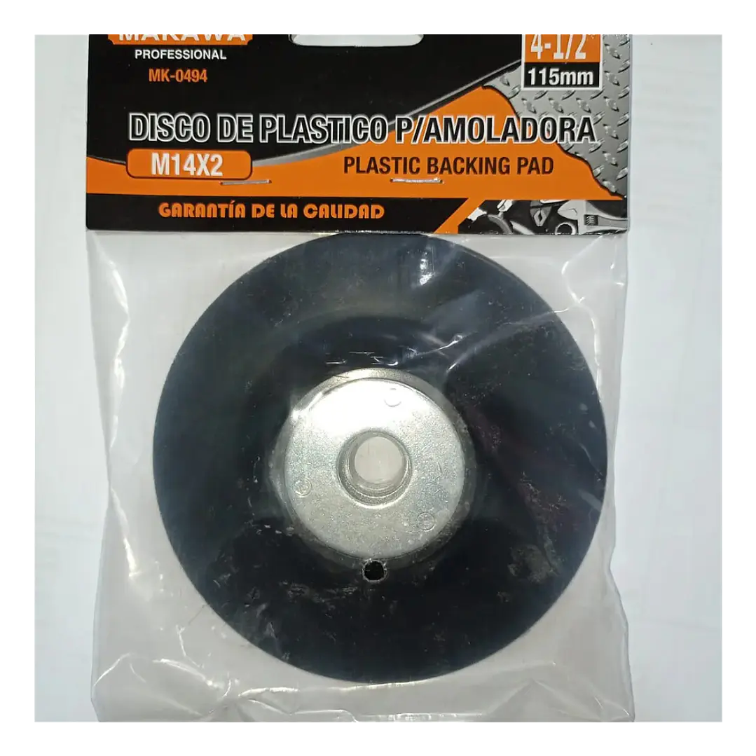 DISCO PLASTICO 4.5 PARA AMOLADORA MAKAWA 1