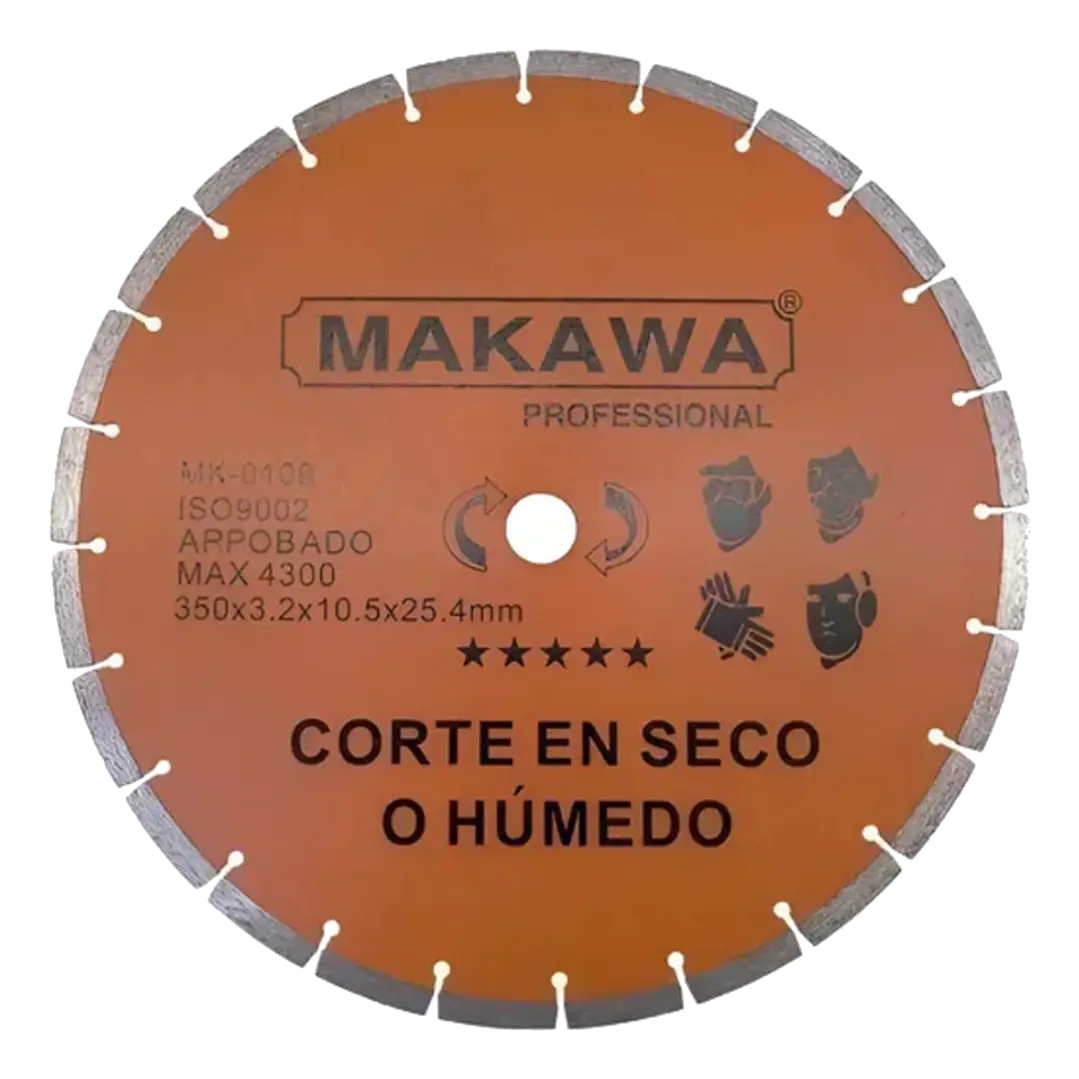 DISCO DIAMANTADO 14 - 350MM MAKAWA 1