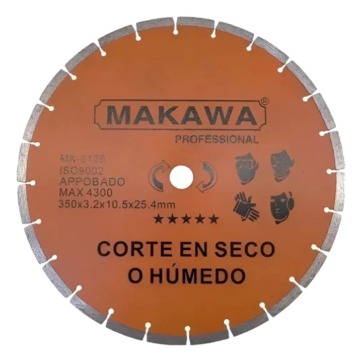 DISCO DIAMANTADO 14 - 350MM MAKAWA 1