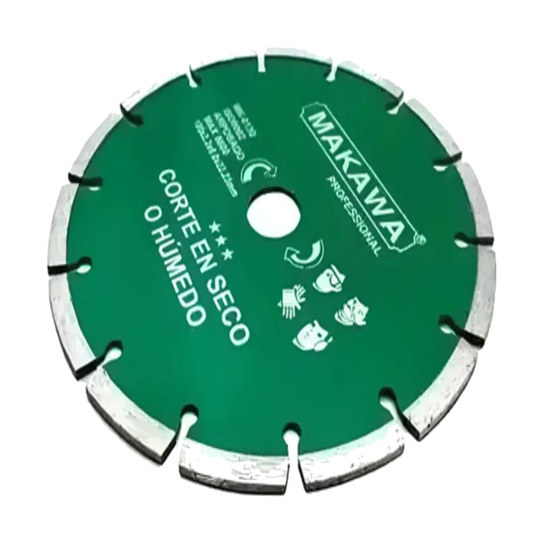 DISCO DIAMANTADO 115MM VERDE MAKAWA 1
