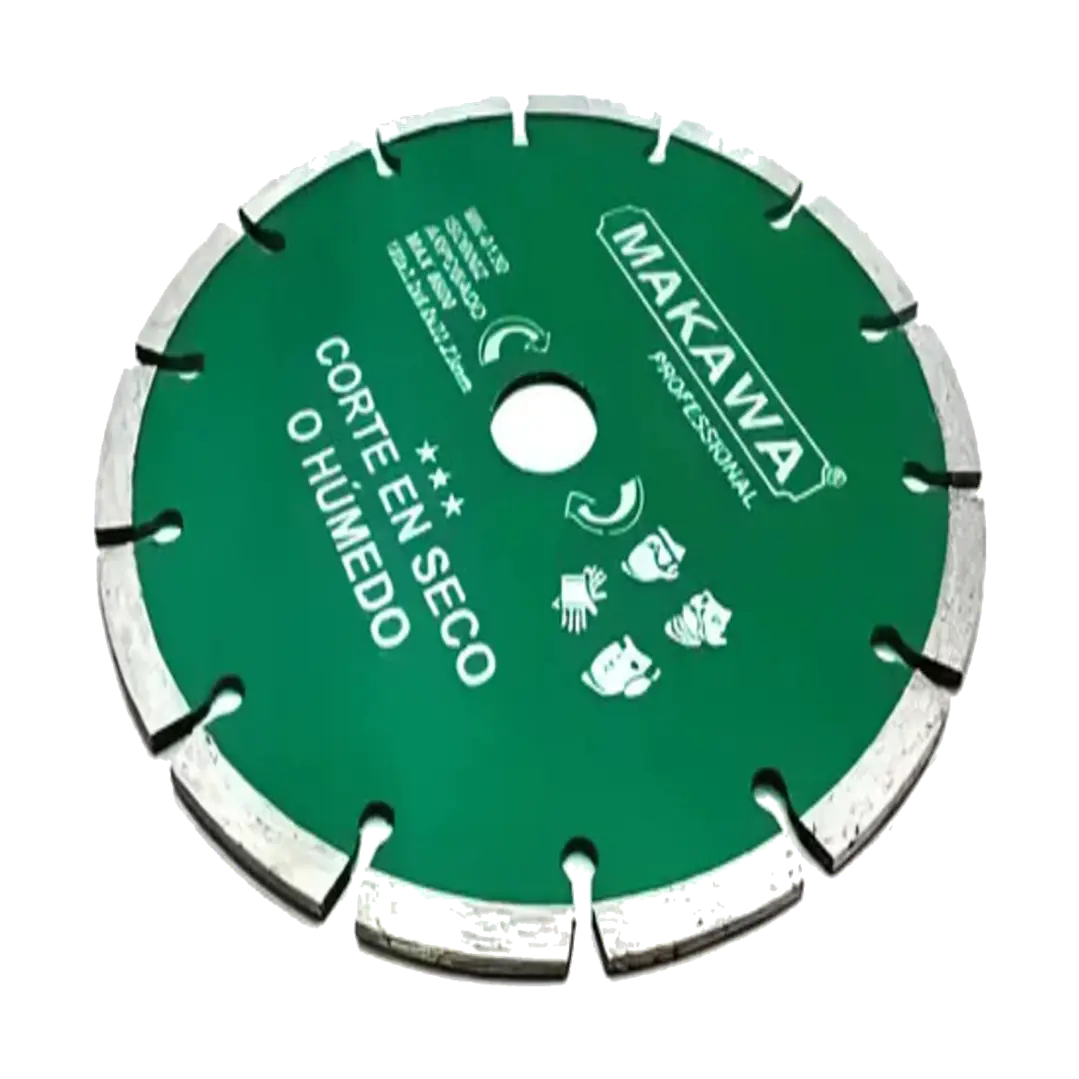 DISCO DIAMANTADO 180MM VERDE MAKAWA 1