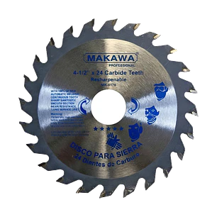 DISCO SIERRA 4.5X24T MAKAWA