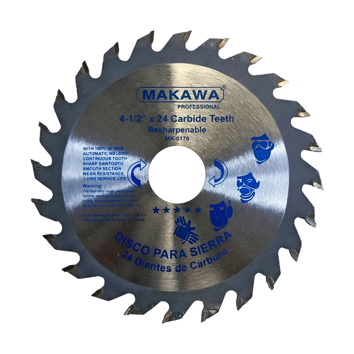 DISCO SIERRA 4.5X24T MAKAWA 1