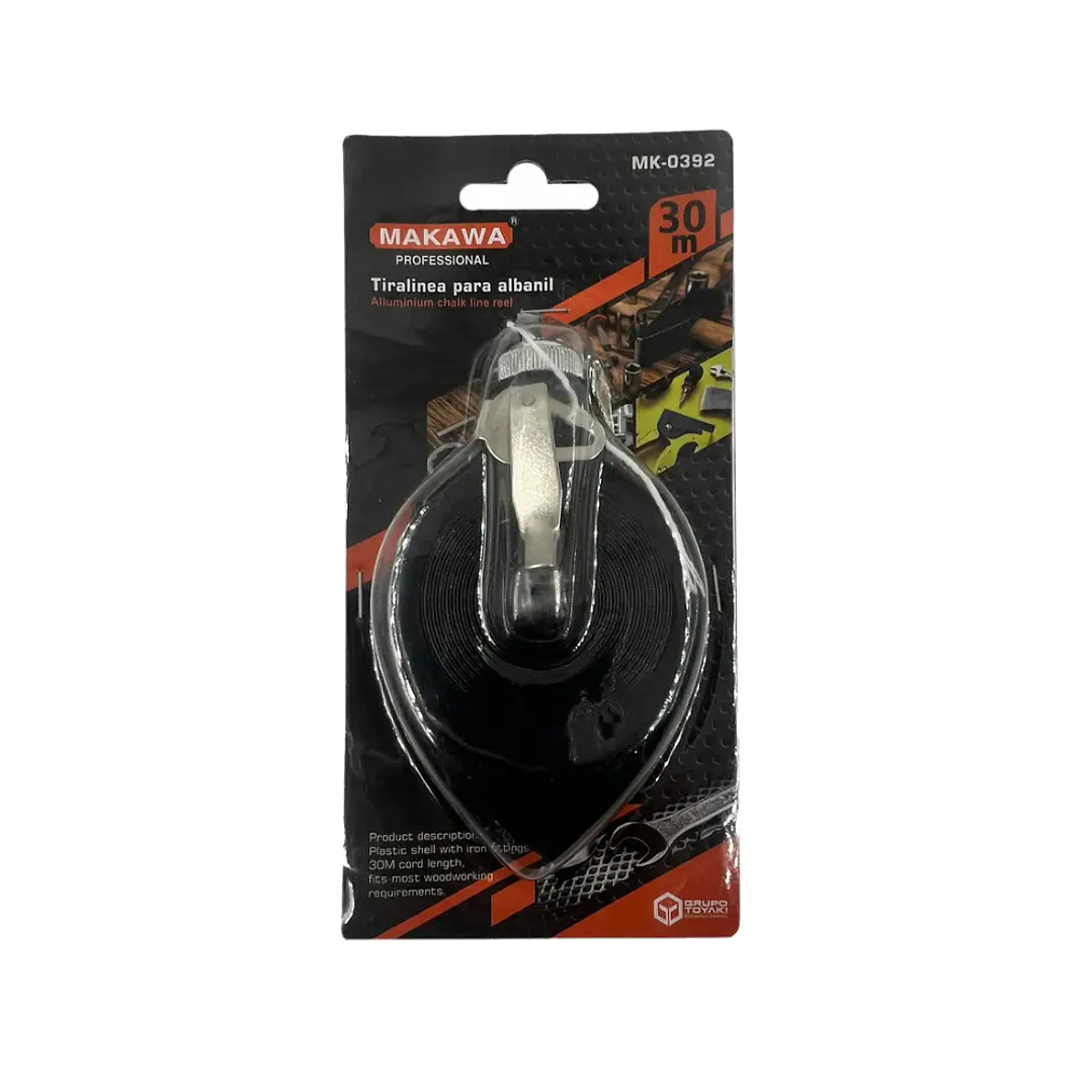 TIRALINEA METALICA 30MTS MAKAWA 1