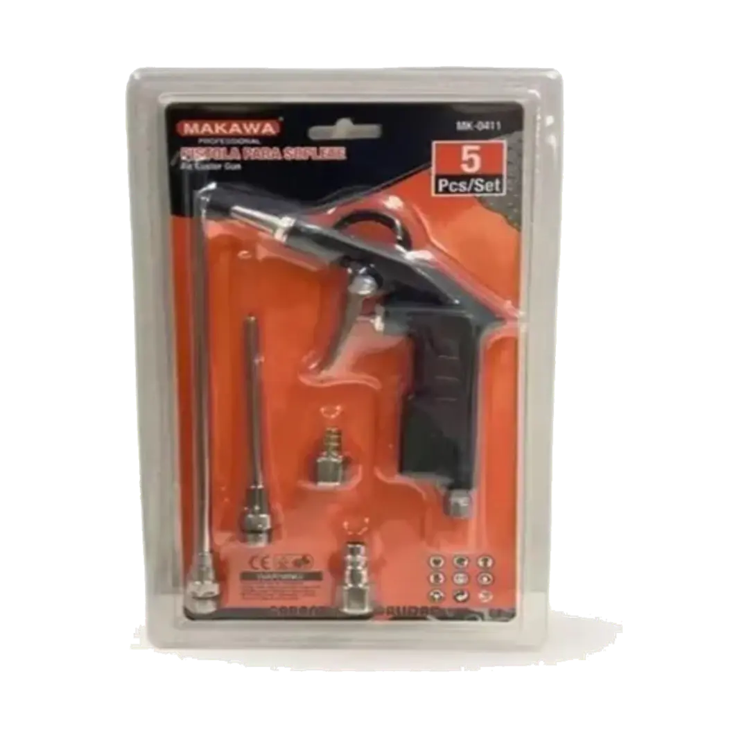 PISTOLA PARA SOPLETE X 5PCS MAKAWA 1