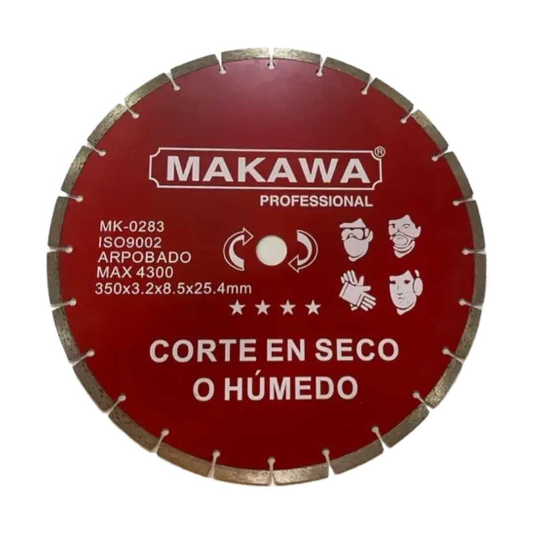 DISCO DIAMANTADO 14P ROJO 1