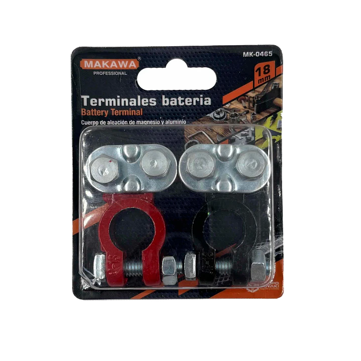 TERMINALES PARA BATERIA 2PCS MAKAWA 1