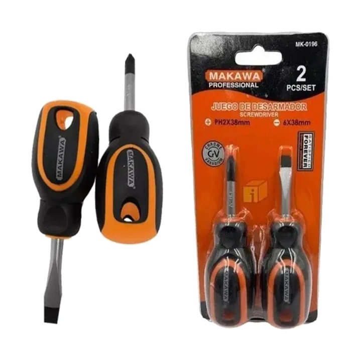 JGO DESTORNILLADORES POR 2PCS MAKAWA 1