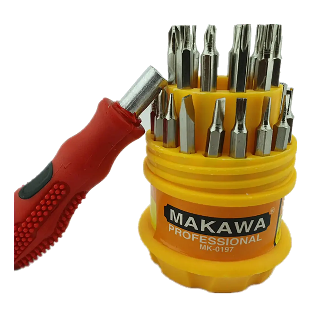 Destornillador Con 31 Puntas Set De Herramienta Reloj Makawa 1
