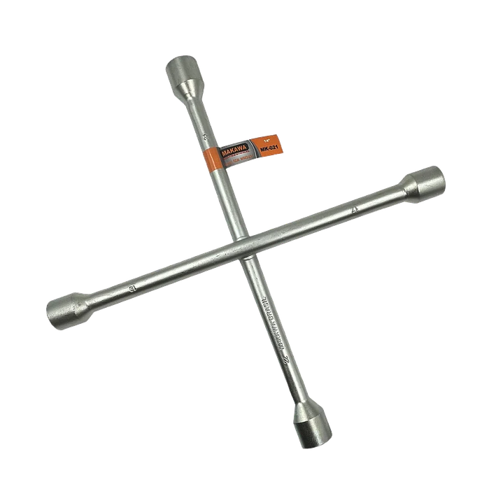 LLAVE CRUZ CROMADO 1