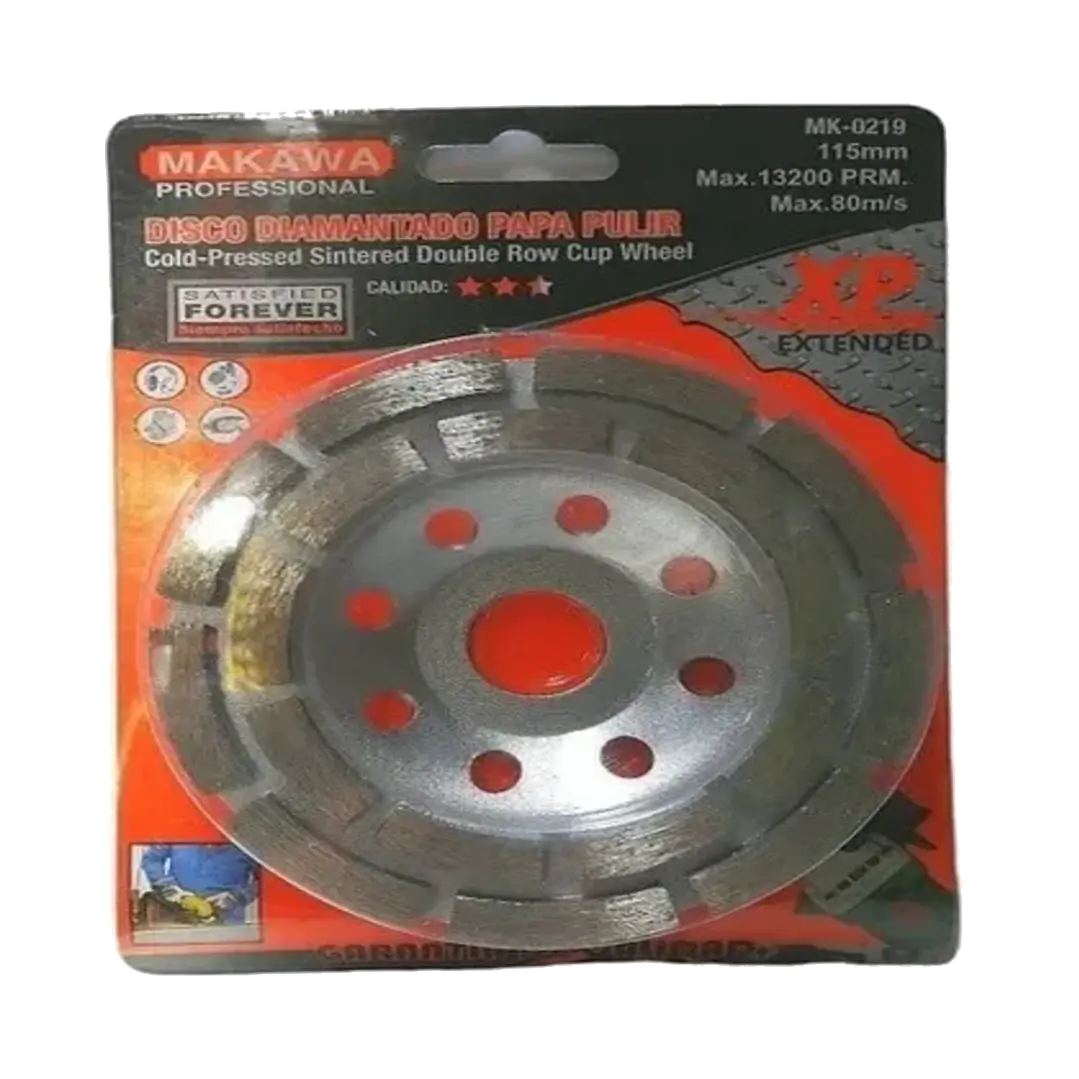 DISCO DIAMANTADO 4.5P PULIR MAKAWA 1