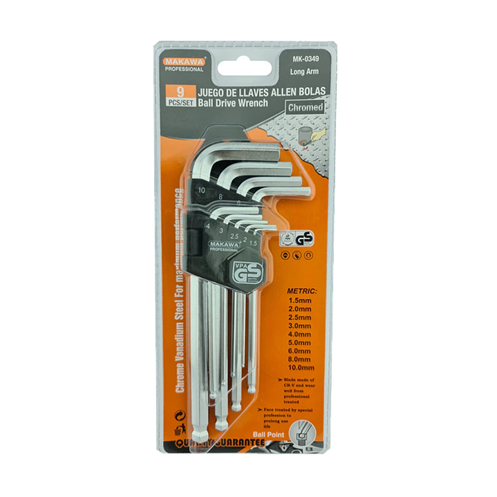 JGO LLAVE ALLEN POR 9CS M 1 5-10MM 1