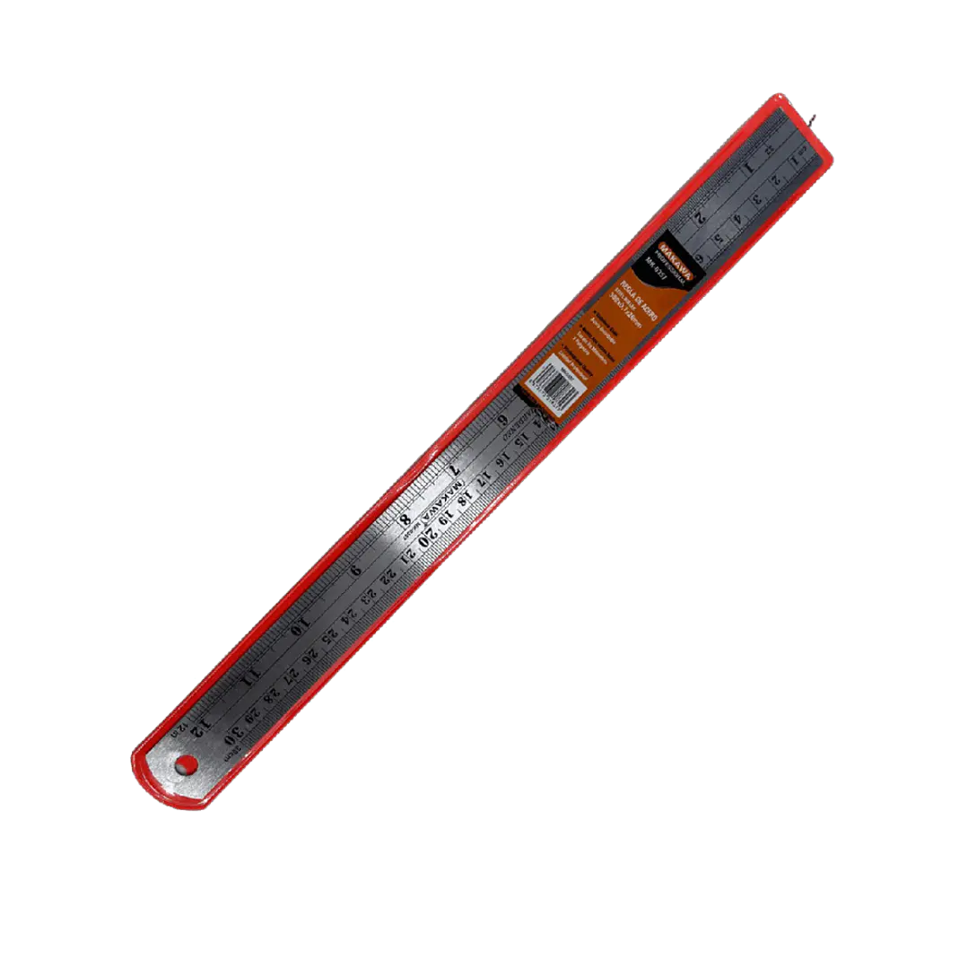 REGLA DE ACERO 30CM MAKAWA 1