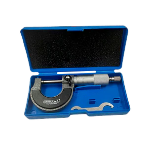MICROMETRO 0-25MM CAJA PLASTICO MAKAWA