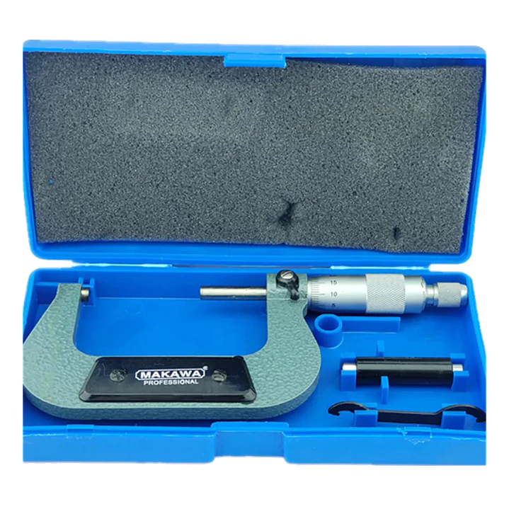 Micrometro Exterior 50 - 75 Mm 0.01 Mm Makawa 1