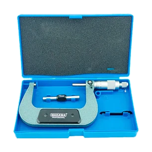 Micrometro Exterior 75 - 100 Mm 0.01 Mm Makawa