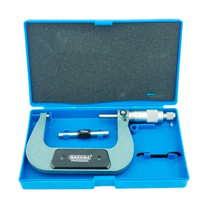Micrometro Exterior 75 - 100 Mm 0.01 Mm Makawa 1