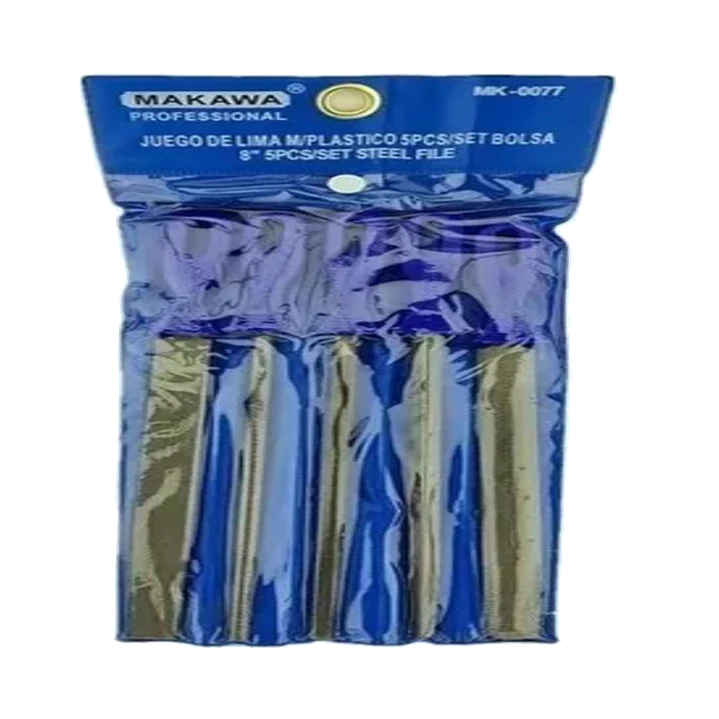 Kit Juego Limas De Acero 5 Piezas 8 Pulgadas Makawa Mk-0077 1