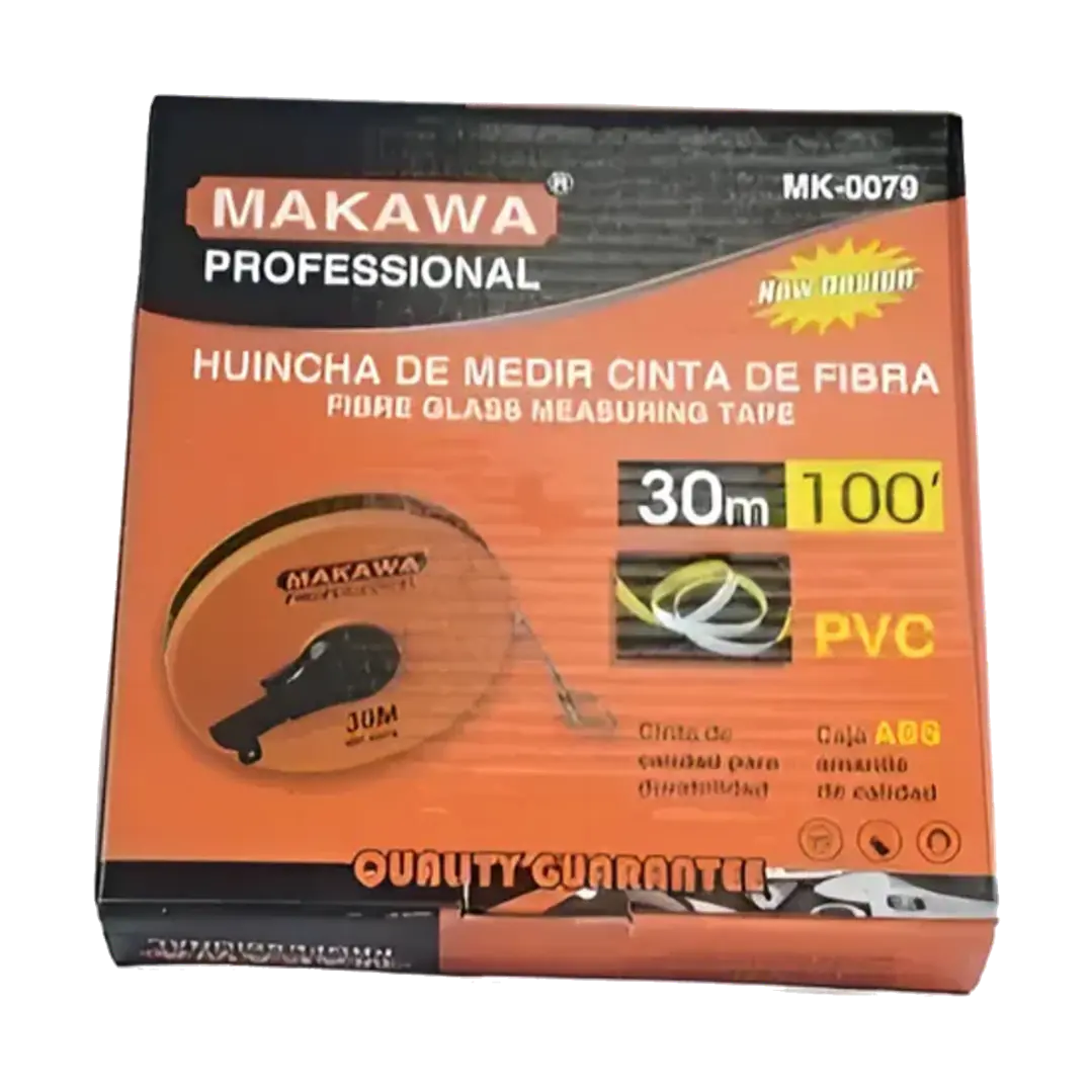 HUINCHA PLASTICA DE MEDIR 30MTS MAKAWA 1