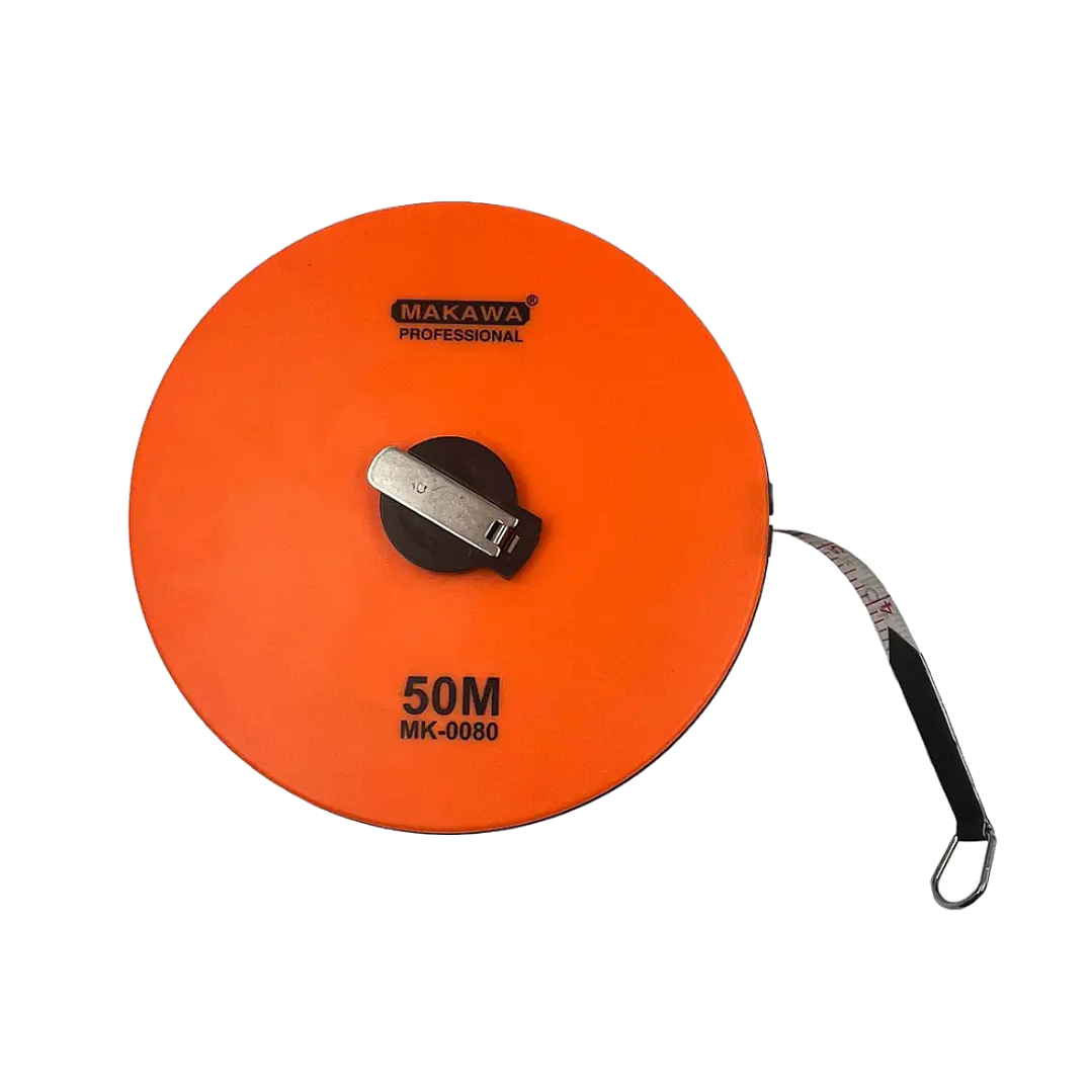 HUINCHA PLASTICA DE MEDIR 50MTS MAKAWA 1