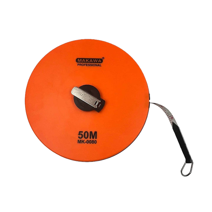 HUINCHA PLASTICA DE MEDIR 50MTS MAKAWA 1