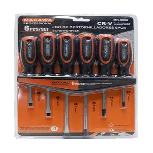 JGO DESTORNILLADOR 6PCS MAKAWA